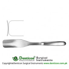 Hach Fasciotomy Spatula Stainless Steel, 30 cm - 11 3/4" Blade Size 52 mm